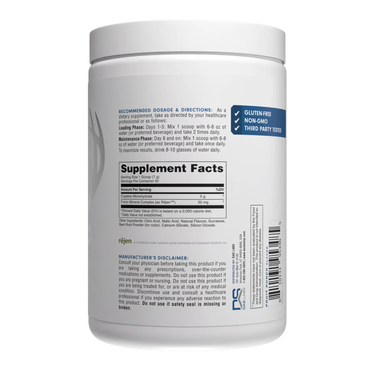 Creatine Monohydrate - Bucked up