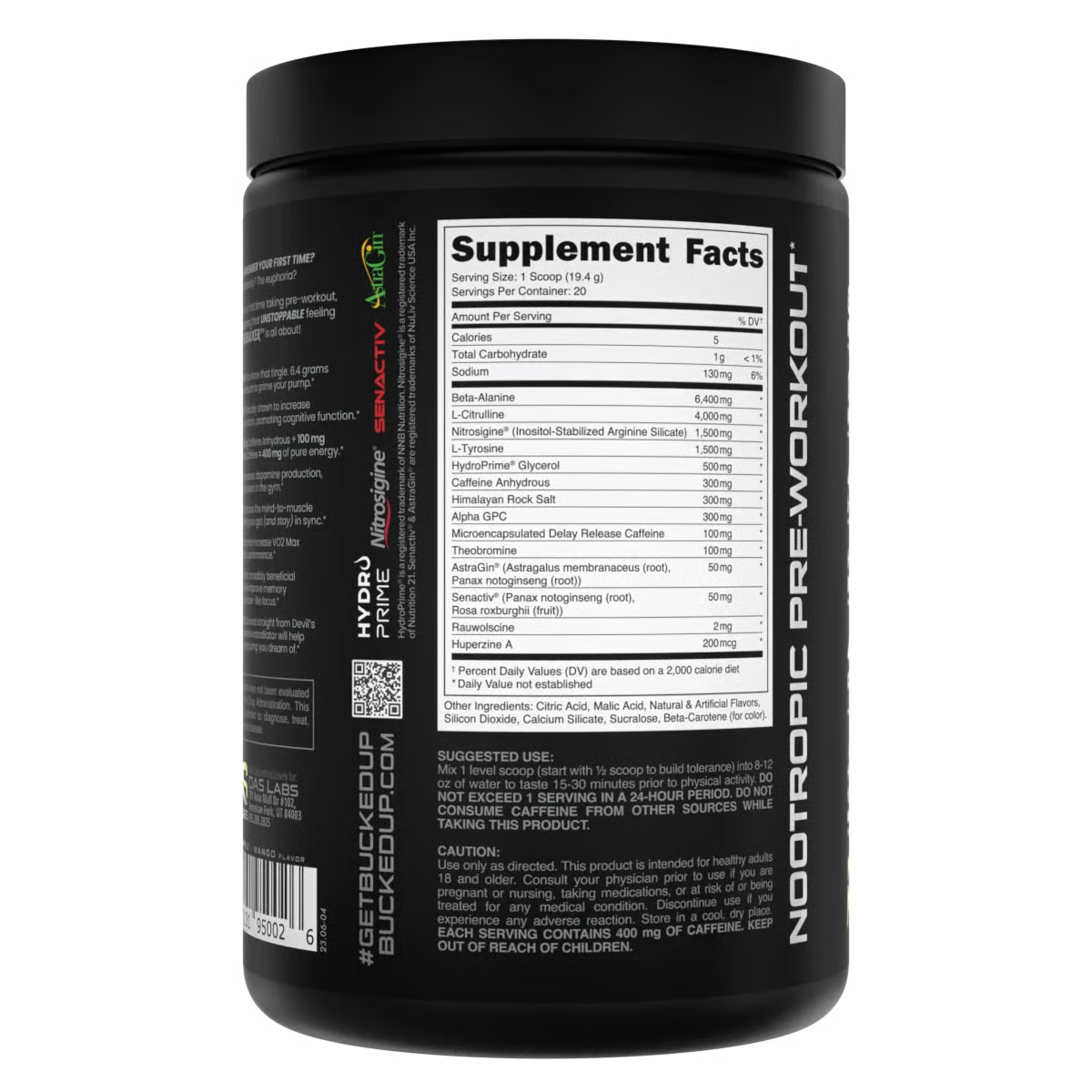 Mother Bucker Pre-Workout