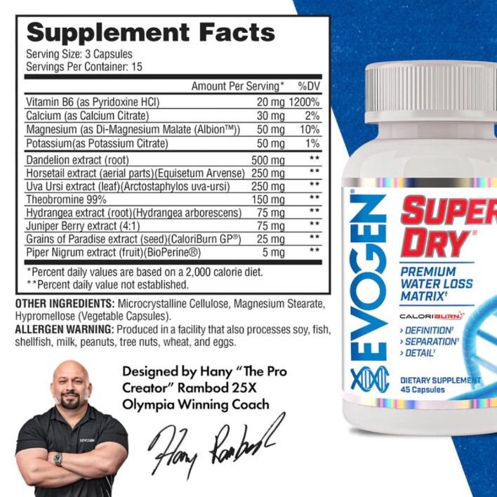 Super Dry - 45 caps